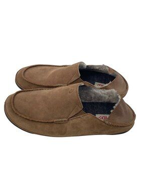OluKai | Shoes | Olukai Puhala Loafers Shoes Mens Brown Slip  display picture 3